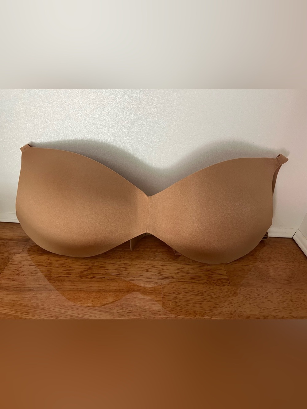 SKIMS Push-up Plunge Bra in Ocre shade